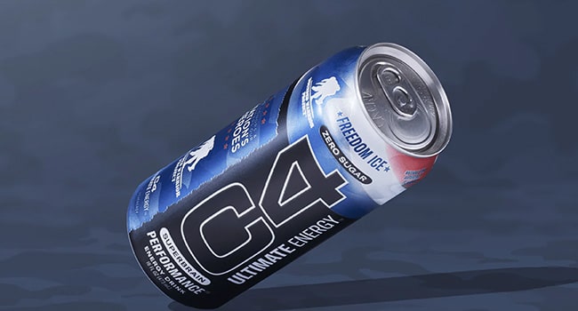 C4 Energy drink can