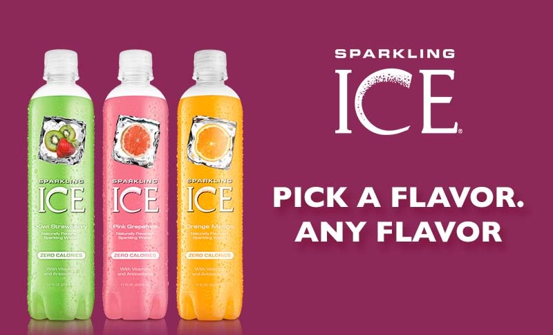 Sparkling Ice Bottle lineup